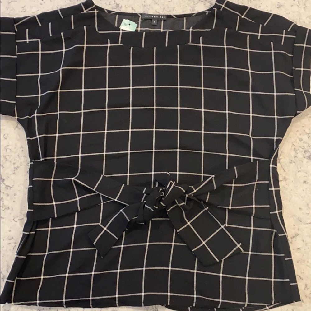 FREE SHIPPING West Kei Julianna Cuffed Blouse